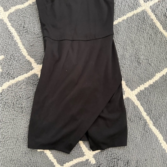 SHEIN Black Bodycon Dress Envelope Slit Bottom - Picture 2 of 6